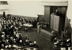 Opening van de kerk in aanwezigheid van koningin Wilhelmina
<br/>
Beeldbank Stadsarchief, 1929-09-20